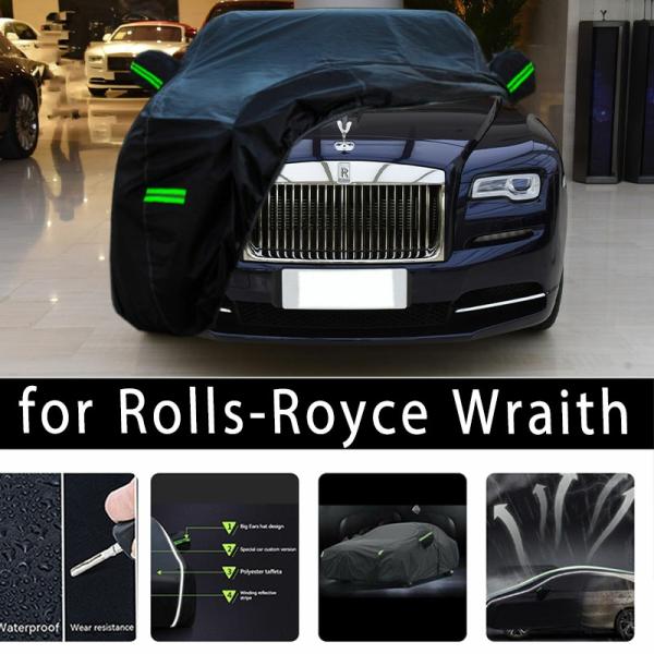 Car Covers |  For Rolls Royce Wraith Outdoor Protection Full Car Covers Snow Cover Sunshade Waterproof Dustproof Exterior Car Accessories Car Covers Car Covers