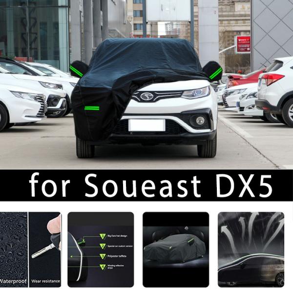 Car Covers |  For Soueast Dx5 Outdoor Protection Full Car Covers Snow Cover Sunshade Waterproof Dustproof Exterior Car Accessories Car Covers Car Covers