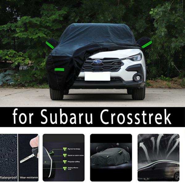 Car Covers |  For Subaru Crosstrek Outdoor Protection Full Car Covers Snow Cover Sunshade Waterproof Dustproof Exterior Car Accessories Car Covers Car Covers