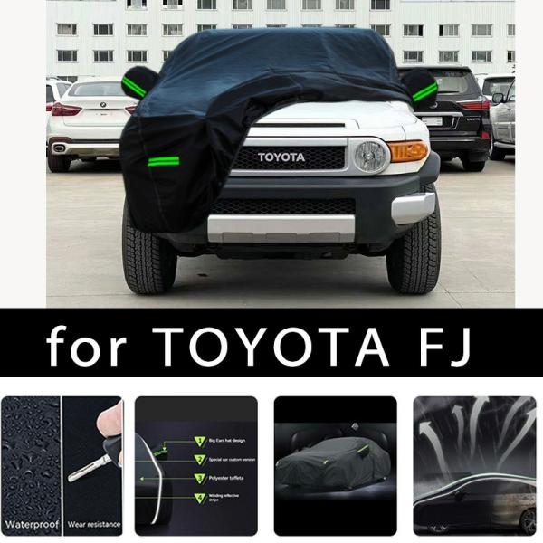 Car Covers |  For Toyota Fj Outdoor Protection Full Car Covers Snow Cover Sunshade Waterproof Dustproof Exterior Car Accessories Car Covers Car Covers