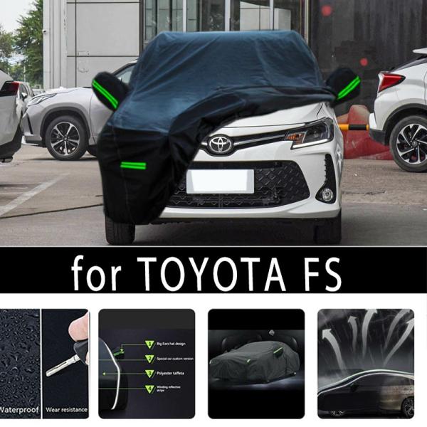 Car Covers |  For Toyota Fs Outdoor Protection Full Car Covers Snow Cover Sunshade Waterproof Dustproof Exterior Car Accessories Car Covers Car Covers