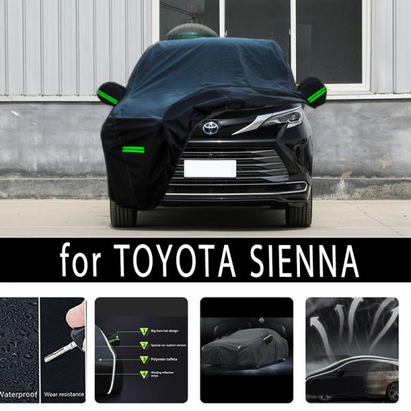 Car Covers |  For Toyota Sienna Outdoor Protection Full Car Covers Snow Cover Sunshade Waterproof Dustproof Exterior Car Accessories Car Covers Car Covers