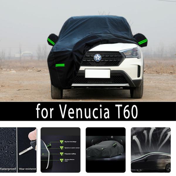 Car Covers |  For Venucia T60 Outdoor Protection Full Car Covers Snow Cover Sunshade Waterproof Dustproof Exterior Car Accessories Car Covers Car Covers