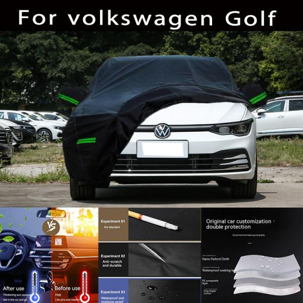 Car Covers |  For Volkswagen Golf Outdoor Protection Full Car Covers Snow Cover Sunshade Waterproof Dustproof Exterior Car Accessories Car Covers Car Covers