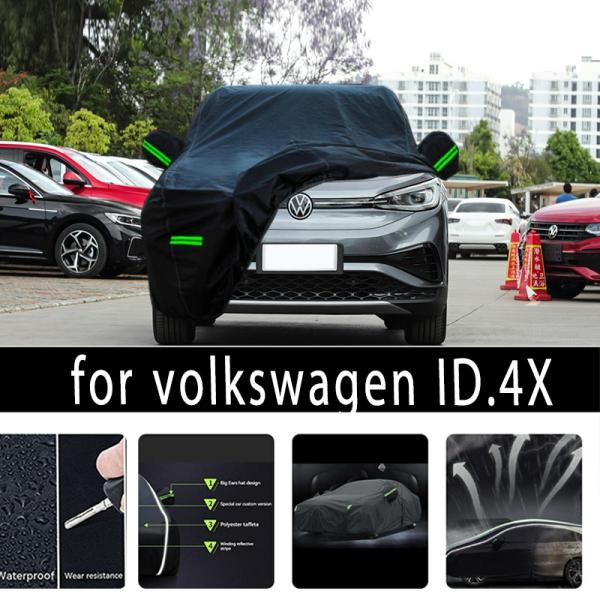 Car Covers |  For Volkswagen Id.4X Outdoor Protection Full Car Covers Snow Cover Sunshade Waterproof Dustproof Exterior Car Accessories Car Covers Car Covers