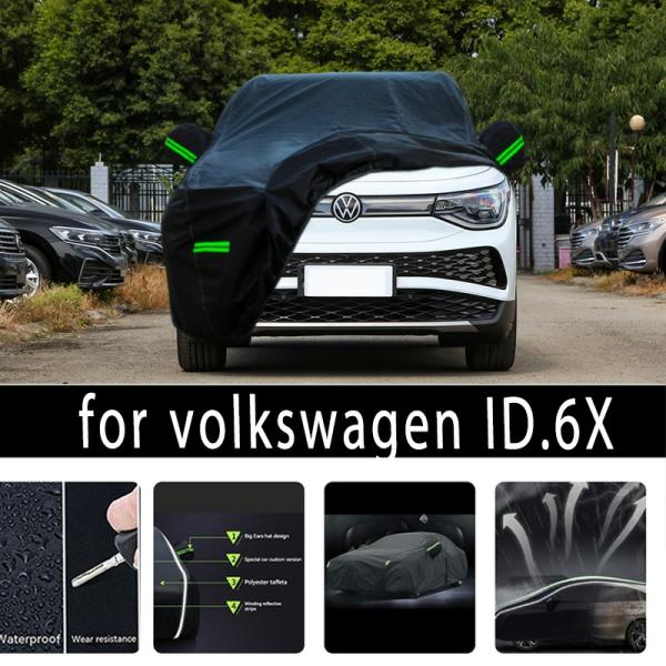 Car Covers |  For Volkswagen Id.6X Outdoor Protection Full Car Covers Snow Cover Sunshade Waterproof Dustproof Exterior Car Accessories Car Covers Car Covers