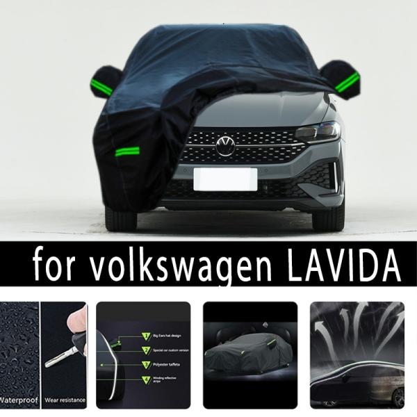 Car Covers |  For Volkswagen Lavida Outdoor Protection Full Car Covers Snow Cover Sunshade Waterproof Dustproof Exterior Car Accessories Car Covers Car Covers