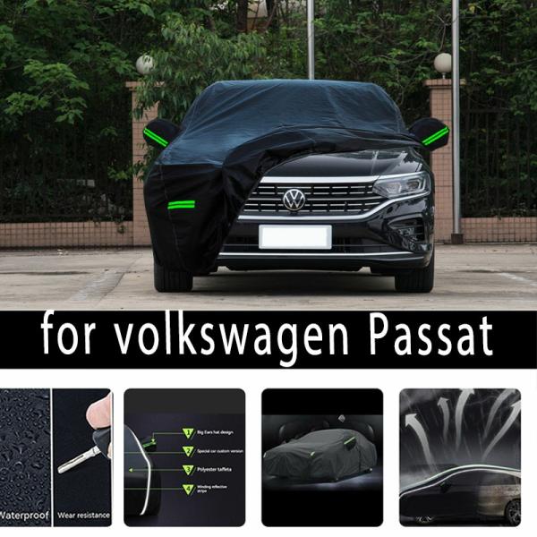 Car Covers |  For Volkswagen Passat Outdoor Protection Full Car Covers Snow Cover Sunshade Waterproof Dustproof Exterior Car Accessories Car Covers Car Covers