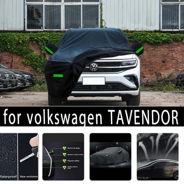 Car Covers |  For Volkswagen Tavendor Outdoor Protection Full Car Covers Snow Cover Sunshade Waterproof Dustproof Exterior Car Accessories Car Covers Car Covers