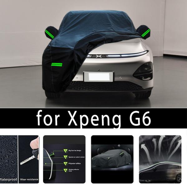 Car Covers |  For Xpeng G6 Outdoor Protection Full Car Covers Snow Cover Sunshade Waterproof Dustproof Exterior Car Accessories Car Covers Car Covers