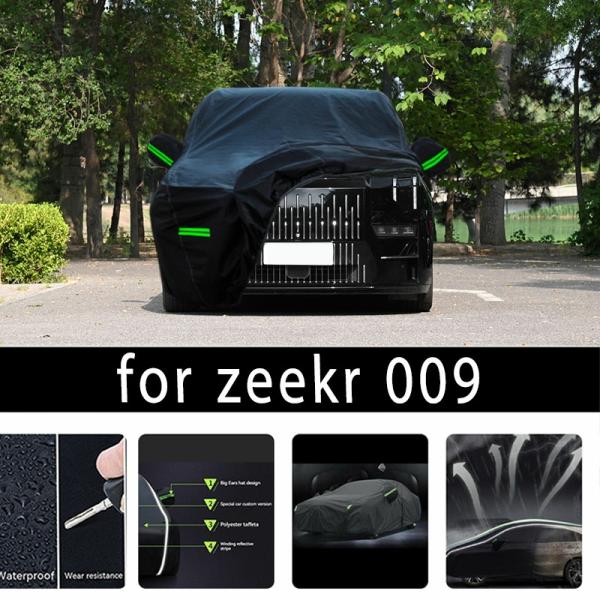 Car Covers |  For Zeekr 009 Outdoor Protection Full Car Covers Snow Cover Sunshade Waterproof Dustproof Exterior Car Accessories Car Covers Car Covers