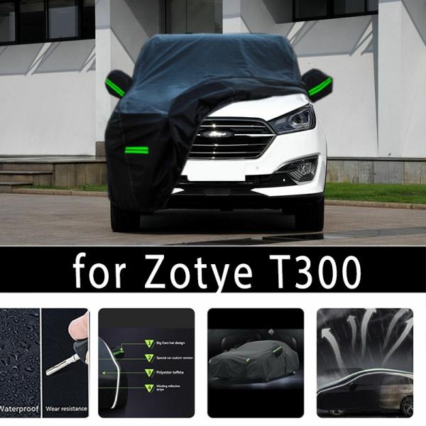 Car Covers |  For Zotye T300 Outdoor Protection Full Car Covers Snow Cover Sunshade Waterproof Dustproof Exterior Car Accessories Car Covers Car Covers