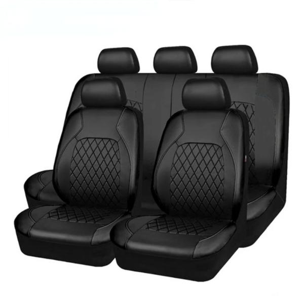 Car Seat Covers |  9Pcs Universal Car Seat Cover Set Pu Leather Vehicle Cushion Full Surrounded Protector Pad Anti Scratch Fit Sedan Suv Pick Up Tr Car Seat Covers Car Seat Covers