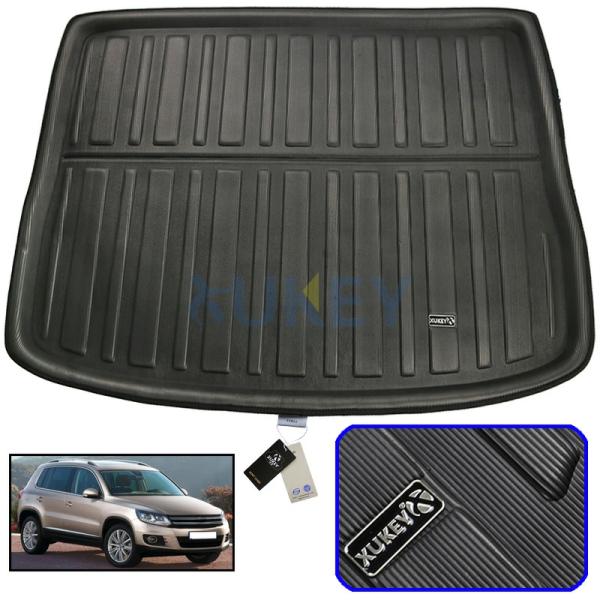 Floor Mats |  Cargo Mat For Vw Volkswagen Tiguan 2007-2016 Rear Trunk Liner Boot Tray Floor Protector 2008 2009 2010 2011 2012 2013 2014 2015 Floor Mats Floor Mats