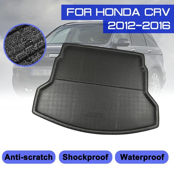 Floor Mats |  For Honda Crv 2012 2013 2014 2015 2016 Car Floor Mat Carpet Rear Trunk Anti Mud Cover Floor Mats Floor Mats