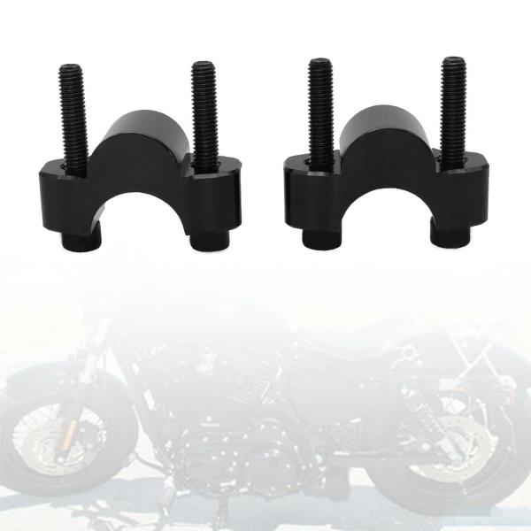 Handlebars |  2X Motorcycle Handlebar Risers Replace Parts Black For Xt700Z 2019 2023 Handlebars Handlebars