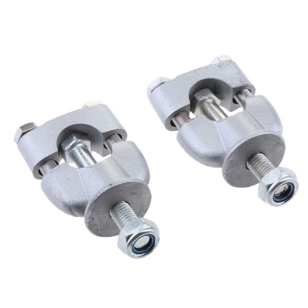 Handlebars |  Pair 7/8′ Handlebar Riser Mount Clamp Adapters For Motorcycle Dirt Bike Atv Universal Handlebars Handlebars