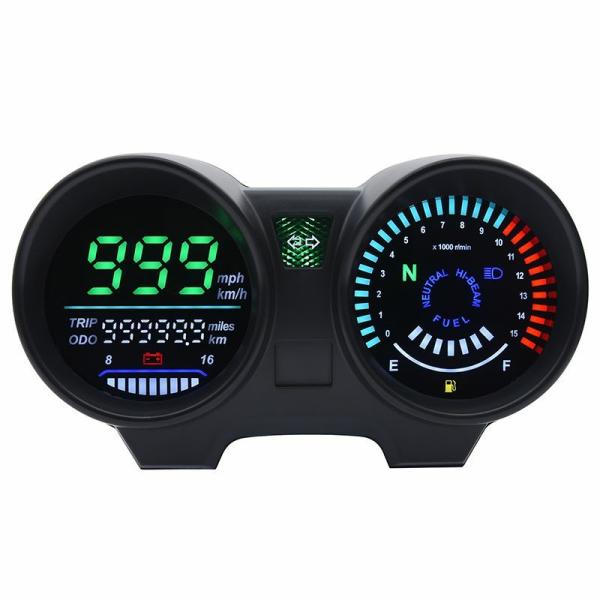 Instruments & Gauges |  Newest Speedometer Digital Dashboard Led Electronics Motorcycle Rpm Meter For Brazil Titan 150 Honda Cg150 Fan150 2010 2012 Instruments & Gauges Instruments & Gauges