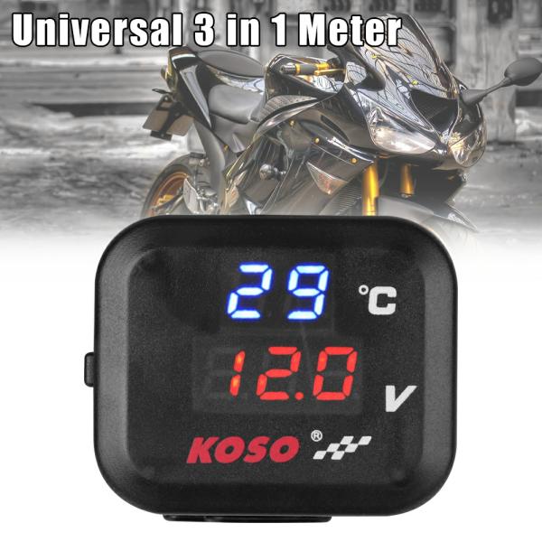 Instruments & Gauges |  Universal Usb Phone Charger Motorcycle Water Temp Meter For Honda Suzuki Accessorie Indicator Temperature Marker Instruments & Gauges Instruments & Gauges