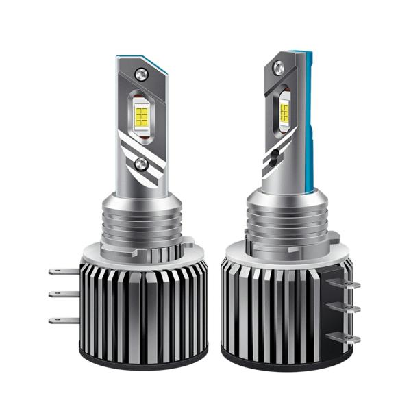 Lighting |  2Pcs H15 Led Headlight 20000Lm Car Fog Light Bulb 6000K Led Headlight Bulb 12V 80W Car Headlight Lamp Ip68 Waterproof Dual Modes Lighting Lighting