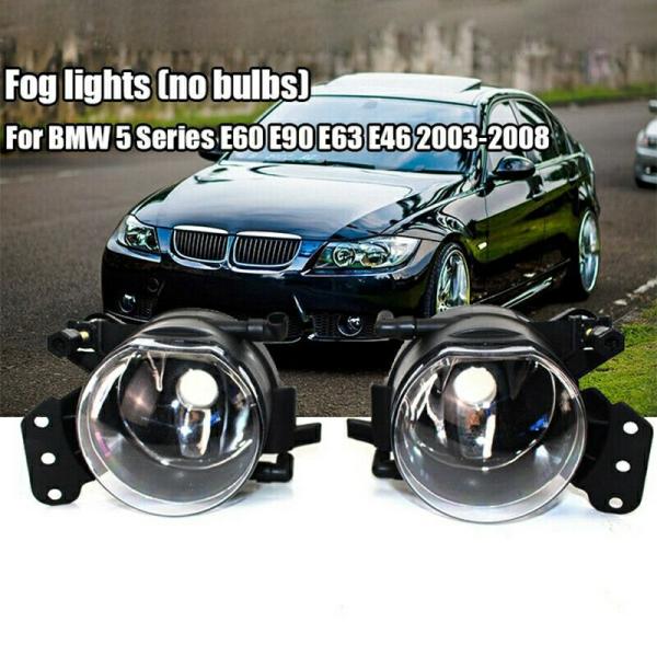 Lighting |  Pair M Sport Package Front Bumper Fog Lights Shell Cover Without Bulb For Bmw E60 E90 E92 E93 M Tech Lighting Lighting