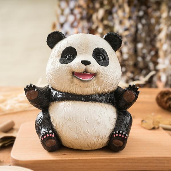 Ornaments |  Cute Panda Ornaments Desk Panda Miniatures Panda Toy Birthday Gifts To Friends Mini Panda Model Chinese Style Tourism Souvenirs Interior Accessories Ornaments