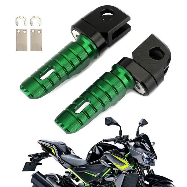 Pedals & Pegs |  Artudatech Front Footrests Foot Peg For Kawasaki Z1000Sx Versys 650 X300 Z750 Z900 Z1000 Zx9R Green Accessories Motorcycle Parts Pedals & Pegs