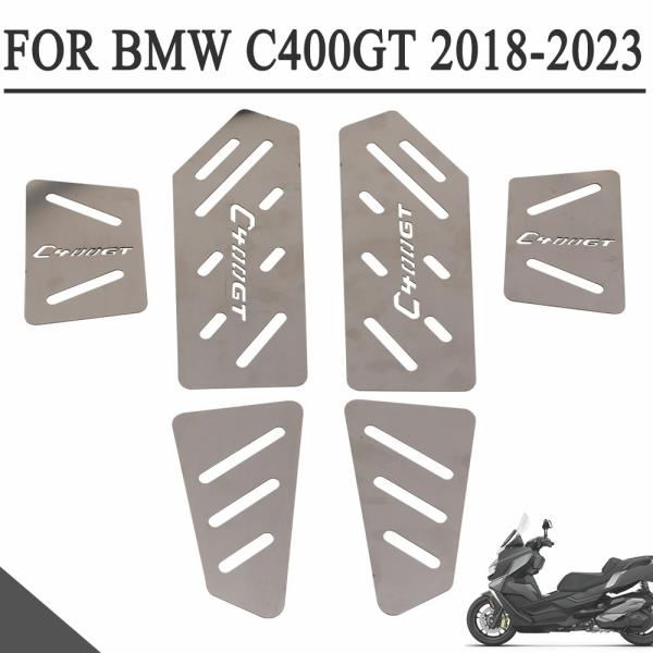 Pedals & Pegs |  For Bmw C400Gt 2023 C 400 Gt 2022 2021 2020 2019 2018 Motorcycle Footrest Pedal Footboard Foot Plate Pedal Footpads Stainless Motorcycle Parts Pedals & Pegs