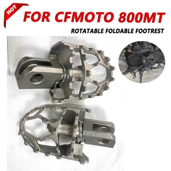 Pedals & Pegs |  For Cfmoto Cf Moto 800Mt Mt800 Mt 800 Mt Cf800Mt Motorcycle Accessories Rotatable Foldable Footrest Footpegs Foot Pegs Pedal Motorcycle Parts Pedals & Pegs