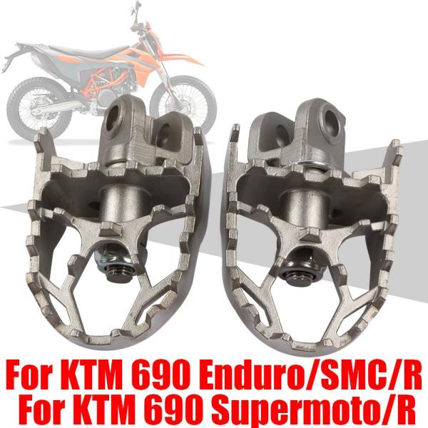 Pedals & Pegs |  For Ktm 690 Enduro R 690R 690 Smc R 690 Supermoto Super Moto Motorcycle Accessories Footrest Foot Peg Rest Pedals Footpegs Motorcycle Parts Pedals & Pegs