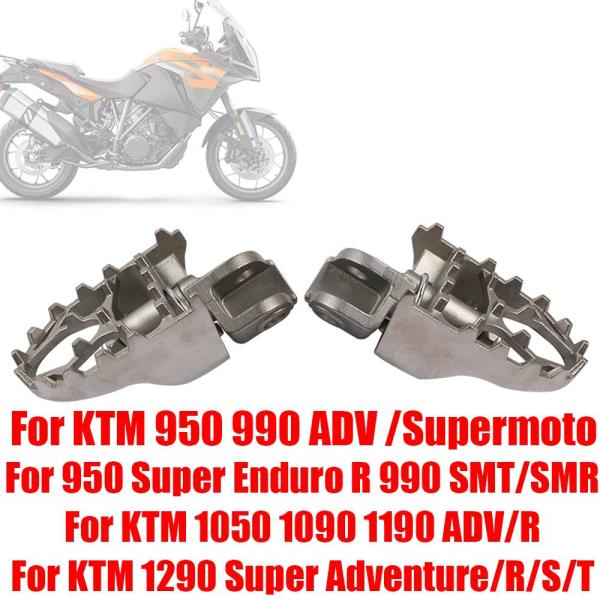 Pedals & Pegs |  For Ktm 950 990 1050 1090 1190 1290 Adventure 950 Supermoto 990 Smr Smt Accessories Footrest Foot Peg Foot Rests Pedals Footpegs Motorcycle Parts Pedals & Pegs