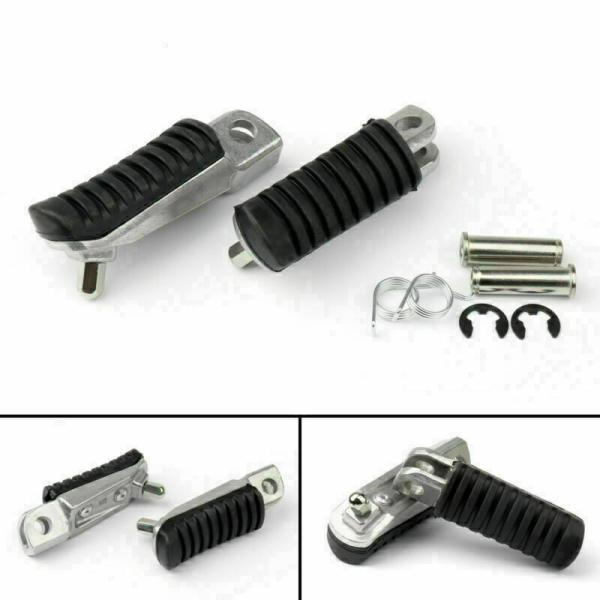 Pedals & Pegs |  Front Footrest Pedals Foot Pegs For Kawasaki Er 4N 6F 6N Zr 250 400 Versys Uk Motorcycle Parts Pedals & Pegs