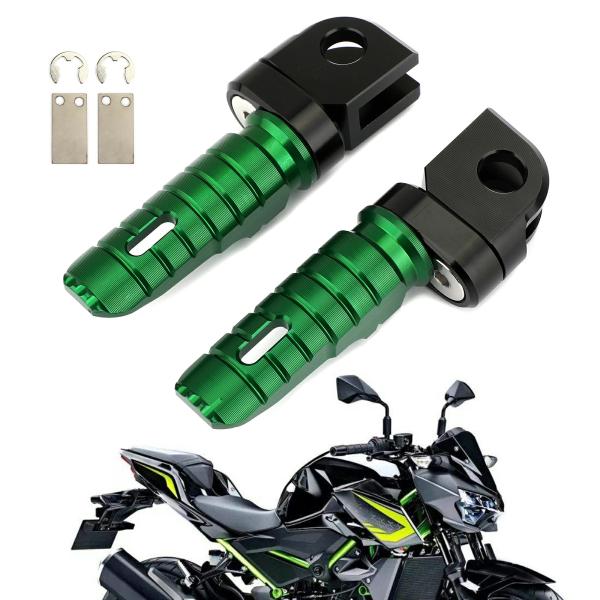 Pedals & Pegs |  Front Footrests Foot Peg For Kawasaki Z300 Z400 Z800 Z650 Z900 Z1000 Ninja 650 Green Footpegs Motorcycle Parts Pedals & Pegs