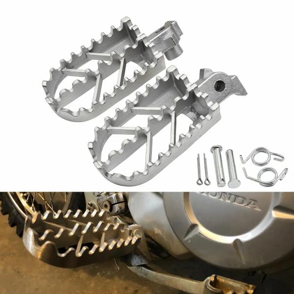 Pedals & Pegs |  Motocross Stainless Steel Foot Pegs Rests Pedals Footpegs For Honda Xr50R Xr70R Xr80R Xr100R Crf50 Crf50F Crf70 Crf70F Crf80 Motorcycle Parts Pedals & Pegs