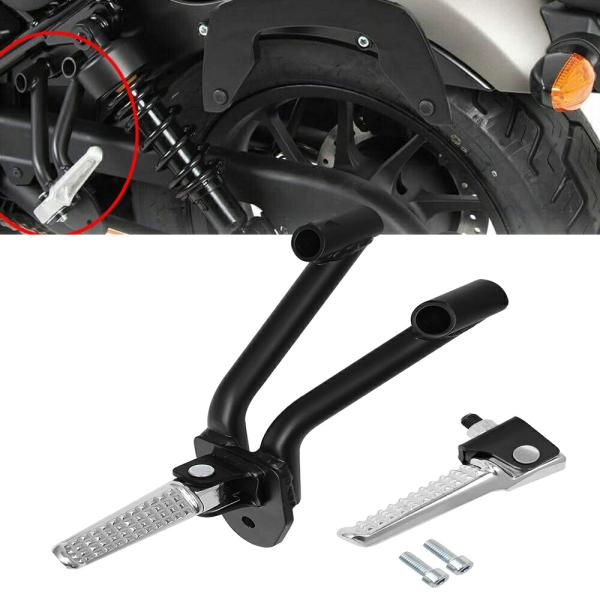 Pedals & Pegs |  Motorcycle Black Rear Passenger Foot Pegs Footrests Pedals For Honda Rebel 300 500 Cmx 2017 2021 Motorcycle Parts Pedals & Pegs