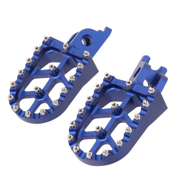 Pedals & Pegs |  Motorcycle Blue Aluminum Footrest Footpegs Foot Pegs Pedals For Honda Cr125 Cr250 Crf150R Crf250R Crf250X Crf450R Crf450X Motorcycle Parts Pedals & Pegs