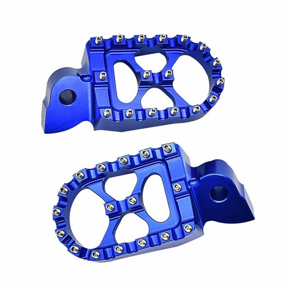 Pedals & Pegs |  Motorcycle Footrest Footpeg Foot Pegs For Yamaha Yz65/85 Yz125/250 Yz250F/450F Yz125X/250X Yz250Fx/450Fx Wr250F Wr450F Wr250R/X Motorcycle Parts Azul