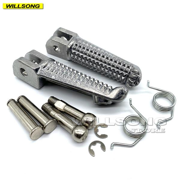 Pedals & Pegs |  Motorcycle Front Footrest Foot Pegs Pedal For Yamaha Fz1 Fzs600 Fazer Fz6 N/S Fz6R Mt 03/25/125 Yzf R25/R3/R125 Tdm 900/A Motorcycle Parts Pedals & Pegs