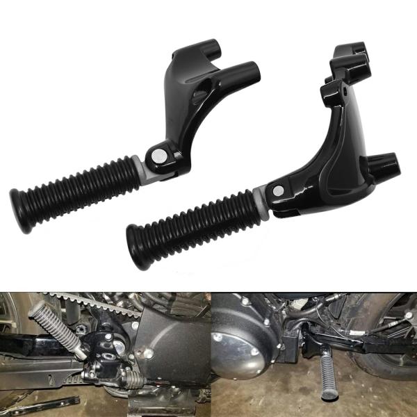 Pedals & Pegs |  Motorcycle Rear Passenger Foot Pegs Footpegs Foot Rests Pedal & Mount For Harley Sportster Iron Xl 883 1200 72 Forty Eight 14 20 Motorcycle Parts Pedals & Pegs