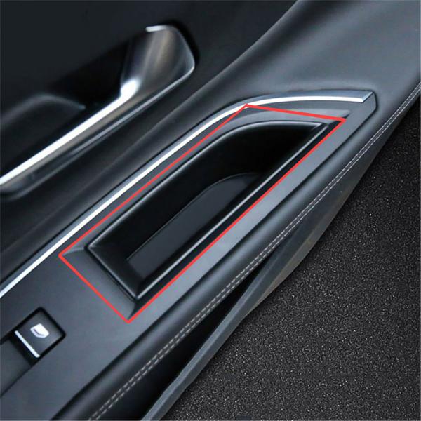 Stowing Tidying |  1 Pair/2 Pcs Front Door Handle Storage Box Container For Peugeot 3008 5008 Gt Line New Stowing Tidying Interior Accessories Stowing Tidying