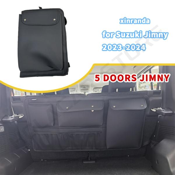 Stowing Tidying |  5 Door Jimny Trunk Rear Seat Organizer Stowing Tidying Multifunctional Storage Bag For Suzuki Jimny Jb74 5 Doors 2023 2024 Interior Accessories Stowing Tidying