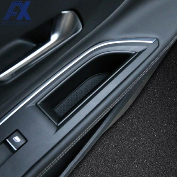 Stowing Tidying |  Ax For Peugeot 3008 5008 Gt 2017 Glove Bin Arm Rest Door Handle Interior Mouldings Stowing Tidying 2Pcs Front Door Storage Box Interior Accessories Stowing Tidying