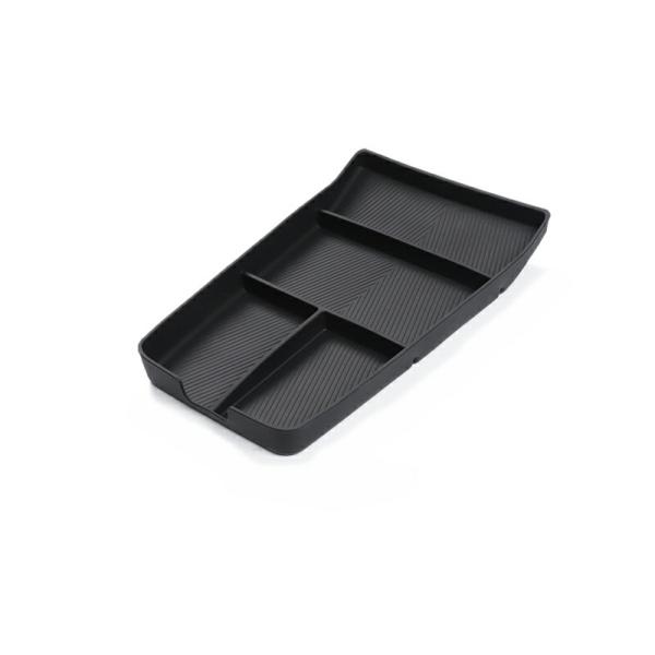 Stowing Tidying |  Car Center Console Armrest Box Lower Layer Storage Box Tray Organizer Stowing Tidying For Xpeng G9 Interior Accessories Interior Accessories Black