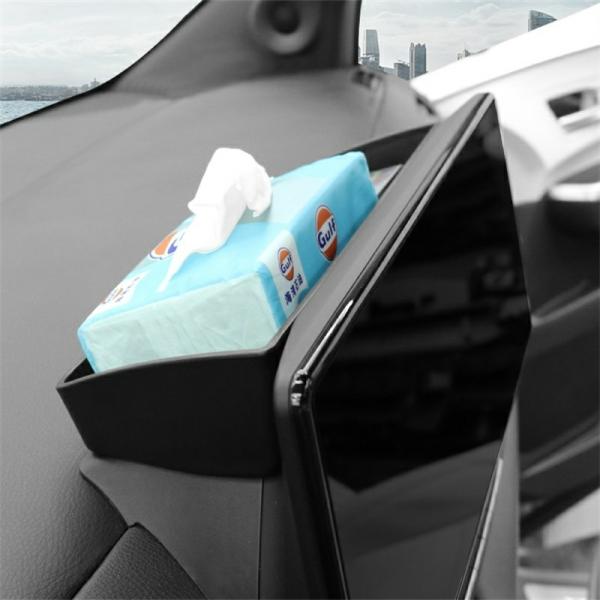 Stowing Tidying |  Car Dashboard Storage Box For Toyota Sienna 2021 2022 Phone Holder Accessories Tray Stowing Tidying Interior Accessories Black