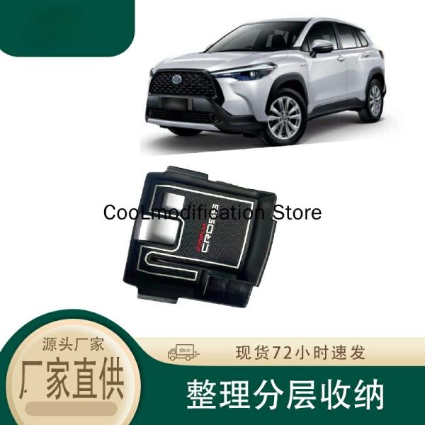 Stowing Tidying |  For Toyota Corolla Cross Xg10 2020 2021 2022 Car Central Armrest Storage Box Container Interior Stowing Tidying Accessories Interior Accessories Stowing Tidying