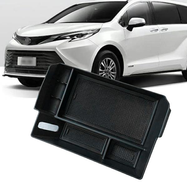 Stowing Tidying |  For Toyota Sienna 2021-2022 1Pc Car Central Armrest Storage Box Auto Storage Device Case Car Stowing Tidying Modification Parts Interior Accessories Stowing Tidying