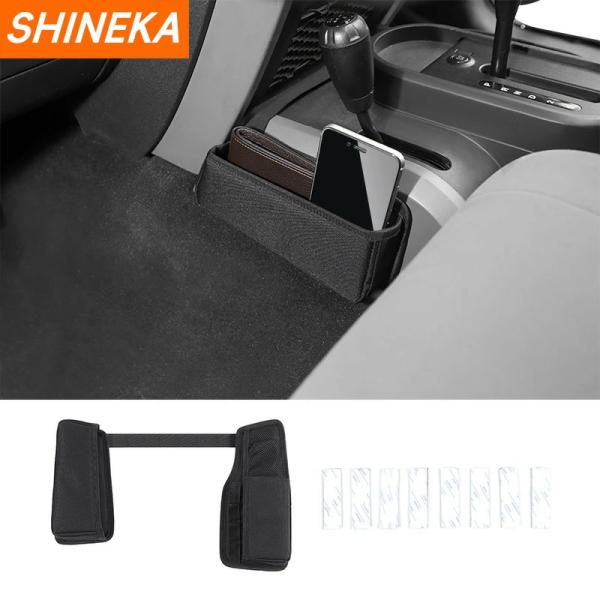 Stowing Tidying |  Shineka Stowing Tidying For Jeep Wrangler Jk Car Gear Shift Storage Bag Organizer Tray For Jeep Wrangler Jk 2007-2010 Accessorie Interior Accessories Black