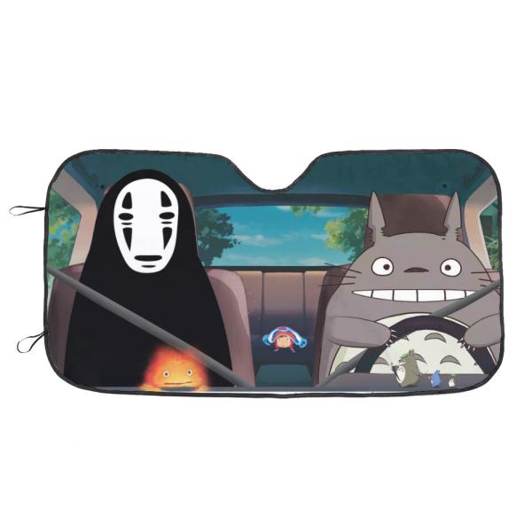 Sunshades |  Anime Windshield Sun Shade Personalized Windshield Sunshade Foldable Uv Ray Reflector Front Window Sun Shade Visor Shield Cover Exterior Accessories Sunshades