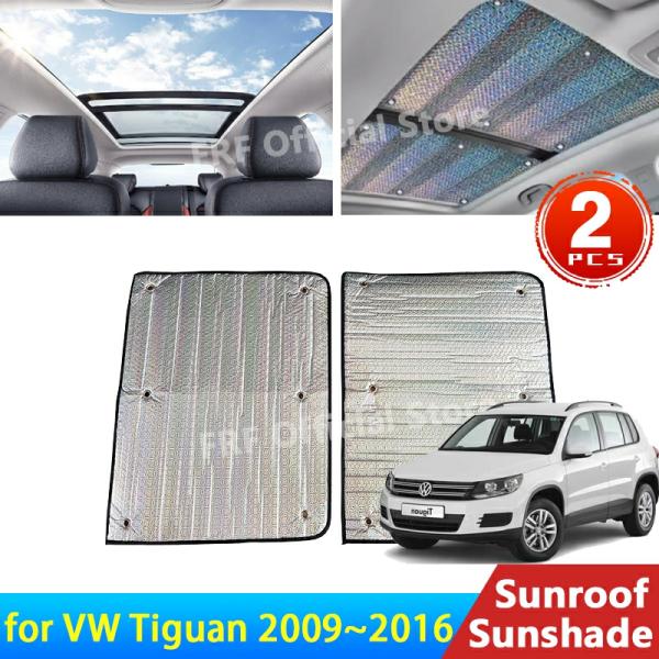 Sunshades |  Car Sunroof Sunshade For Volkswagen Vw Tiguan Mk1 5N 2009~2016 2008 Accessories Roof Sunscreen Heat Insulation Windscreen Auto Exterior Accessories Sunshades