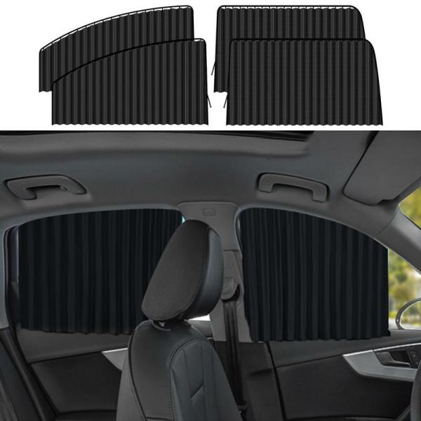 Sunshades |  Car Window Covers Car Side Window Shades Automotive Uv Protect Curtain Side Window Sunshade Adjustable Car Blinds Window Shades Exterior Accessories Sunshades